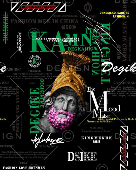 几何印花华亿平台图片