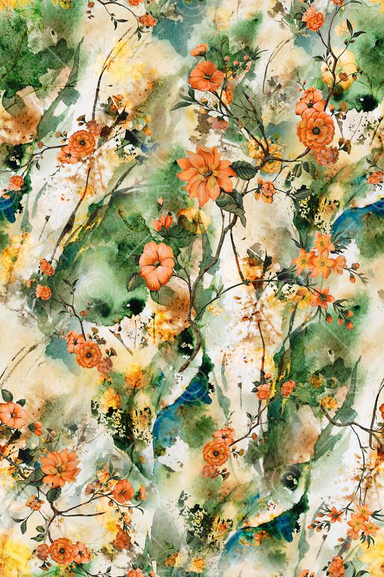 水彩印花华亿平台图片