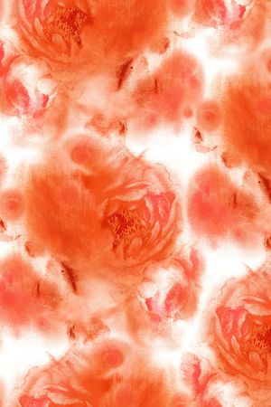 手绘大花印花华亿平台图片