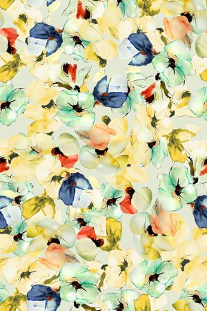 水彩印花华亿平台图片