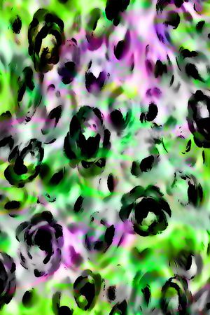 抽象印花华亿平台图片