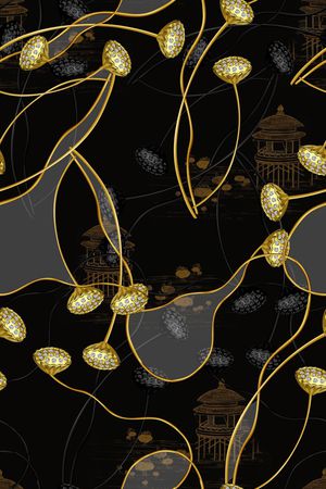 荷花印花华亿平台图片