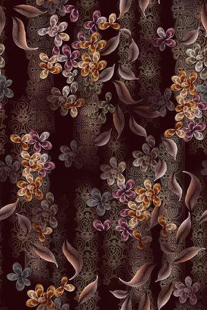 年轻女性印花华亿平台图片