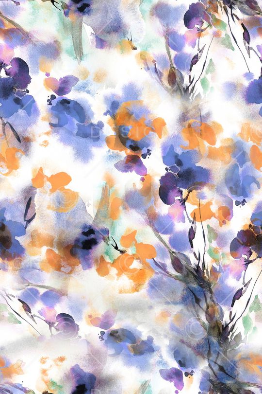 水彩印花华亿平台图片