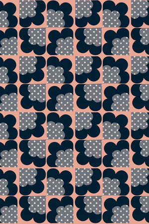 抽象花卉印花华亿平台图片