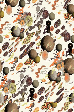 几何印花华亿平台图片