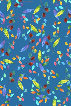 清爽底花卉印花华亿平台图片