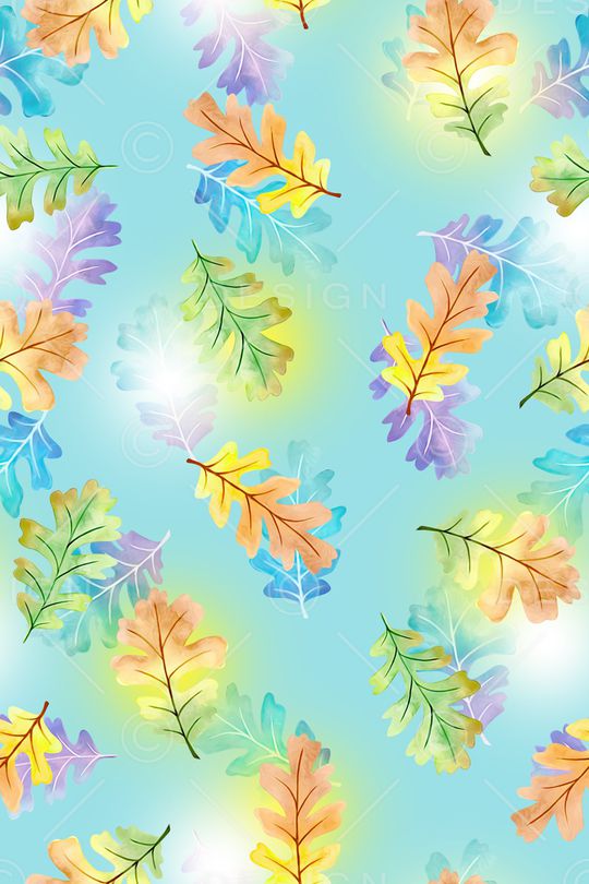 绿植树叶印花华亿平台图片