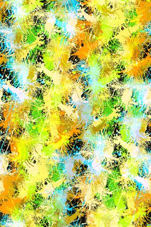 抽象男装印花华亿平台图片