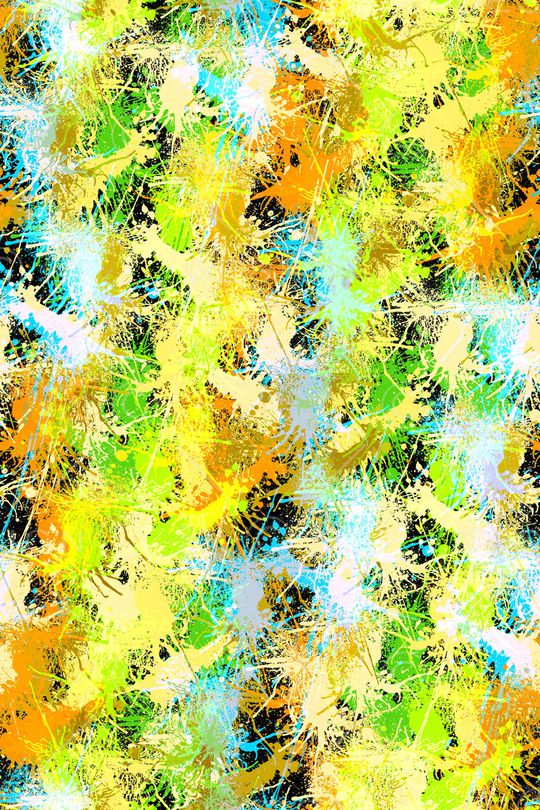 抽象男装印花华亿平台图片