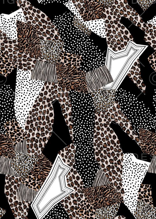 线条印花华亿平台图片