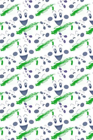 笑脸印花华亿平台图片