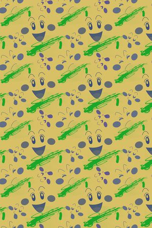 笑脸印花华亿平台图片