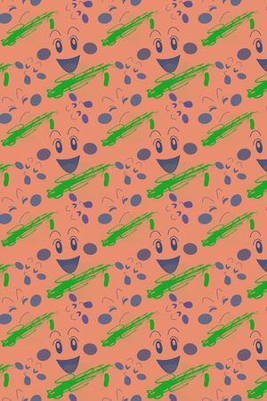 笑脸印花华亿平台图片