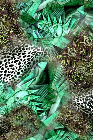 豹纹印花华亿平台图片