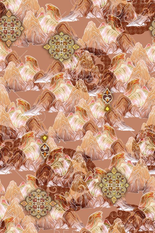 民族风印花华亿平台图片