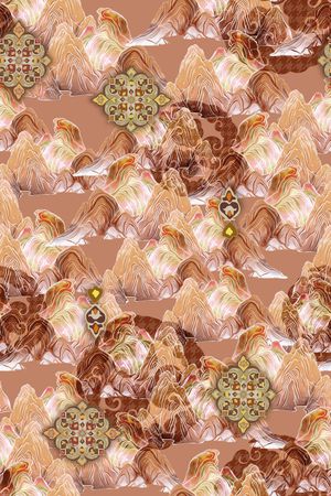 民族风印花华亿平台图片