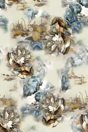 数码华亿平台印花华亿平台图片