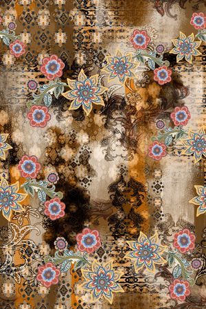 民族风印花华亿平台图片