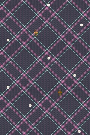 格子印花华亿平台图片