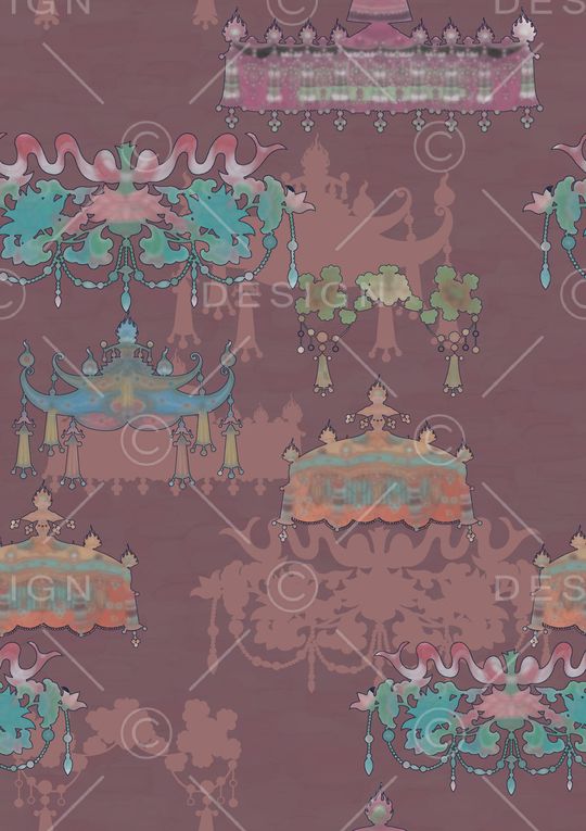 几何印花华亿平台图片