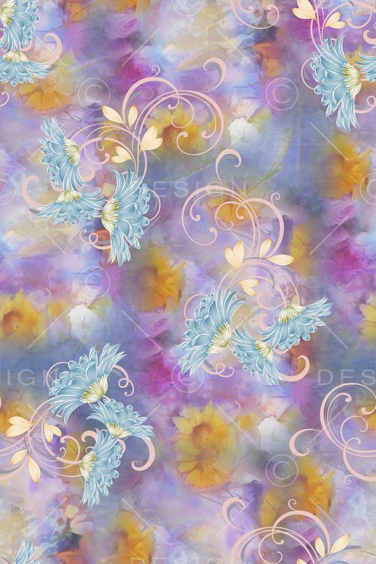 扎染华亿平台印花华亿平台图片