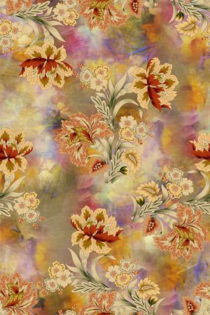 扎染华亿平台印花华亿平台图片