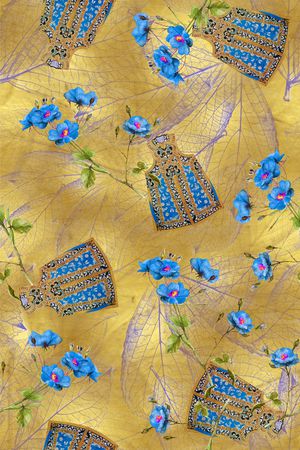 扎染华亿平台印花华亿平台图片