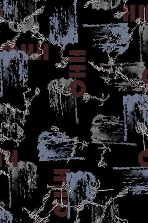 复古印花华亿平台图片