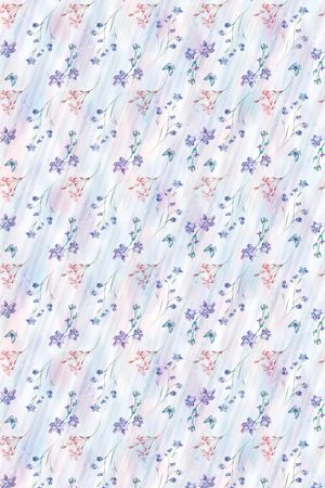 小碎花印花华亿平台图片