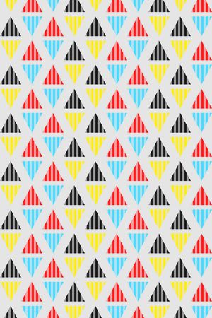 几何印花华亿平台图片