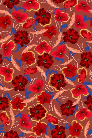 笔触印花华亿平台图片