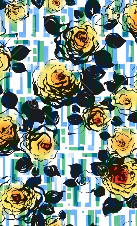 复古印花华亿平台图片