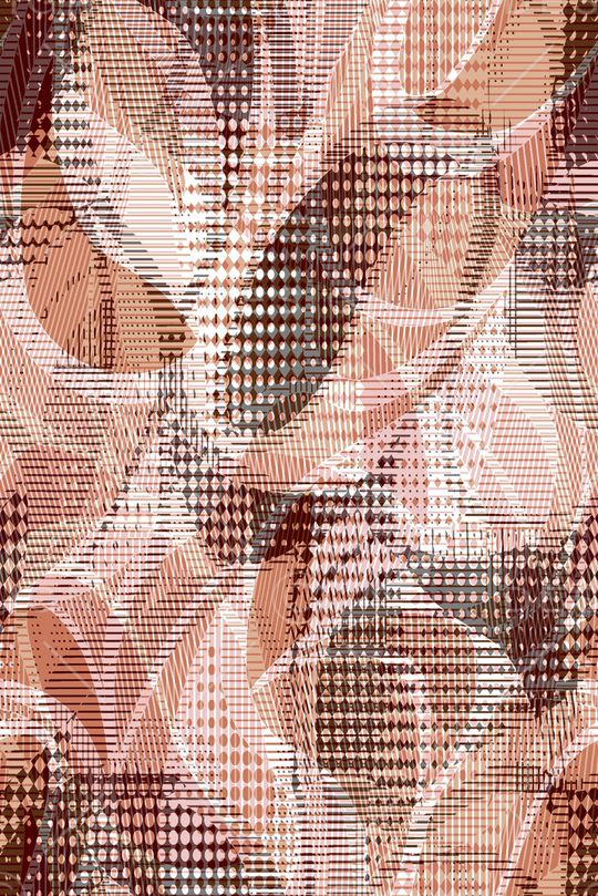 几何印花华亿平台图片