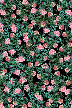 绿植树叶印花华亿平台图片