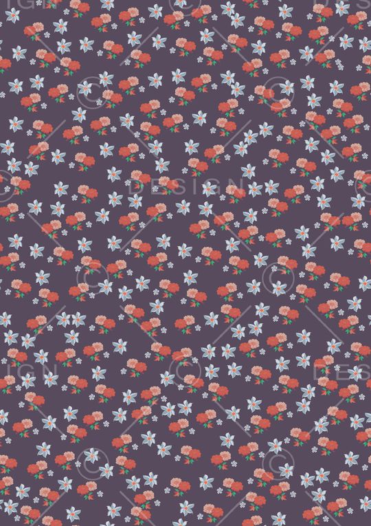 连衣裙印花华亿平台图片