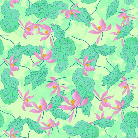 连衣裙印花华亿平台图片