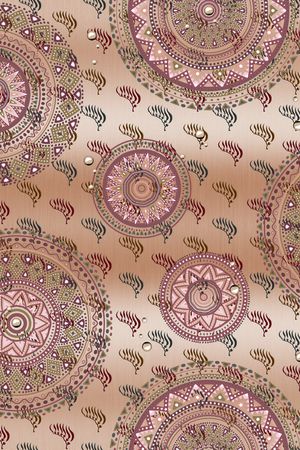 波西米亚印花华亿平台图片