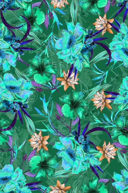 田园印花华亿平台图片