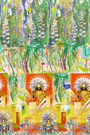 民族风印花华亿平台图片