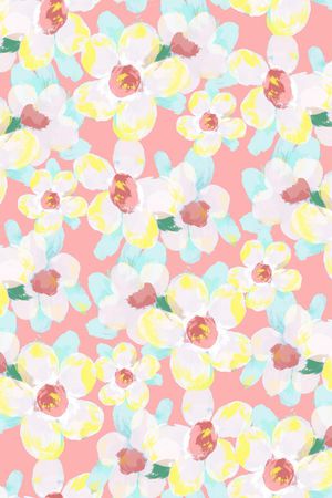 年轻女性印花华亿平台图片