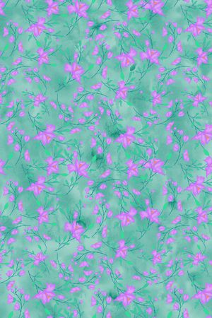 连衣裙印花华亿平台图片