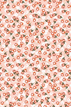 连衣裙印花华亿平台图片