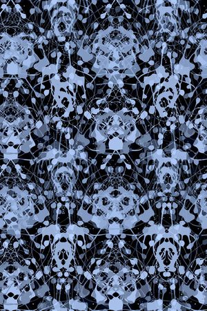 抽象男装印花华亿平台图片