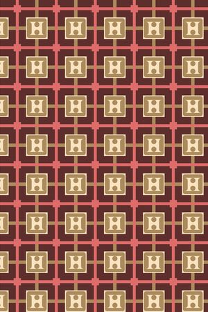 格子印花华亿平台图片