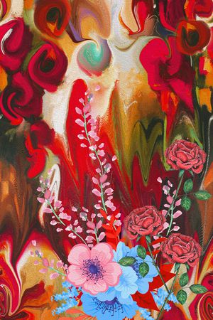 定位花印花华亿平台图片