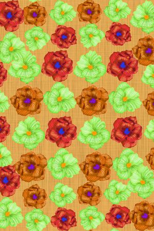 线条印花华亿平台图片