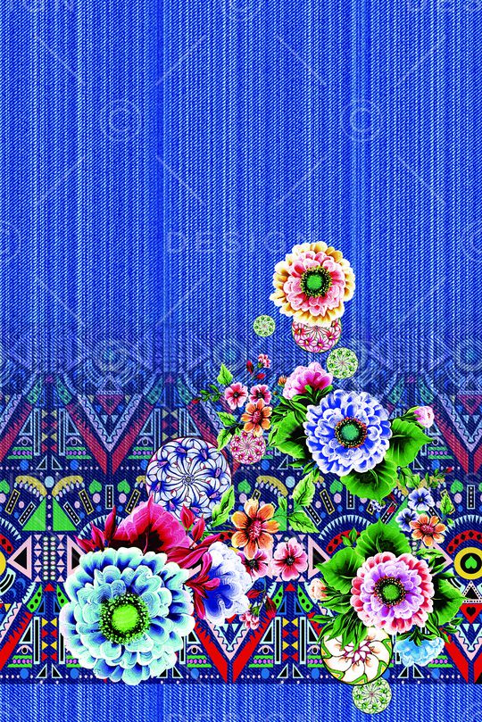 定位花印花华亿平台图片