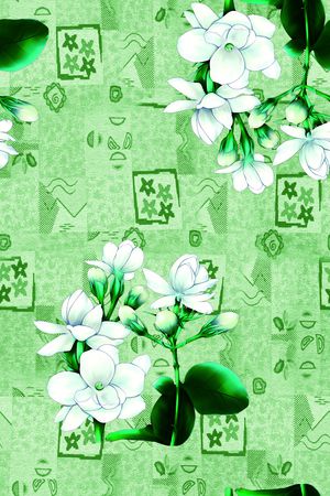 定位花印花华亿平台图片