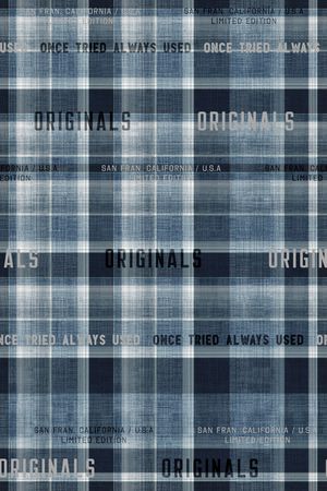 格子印花华亿平台图片